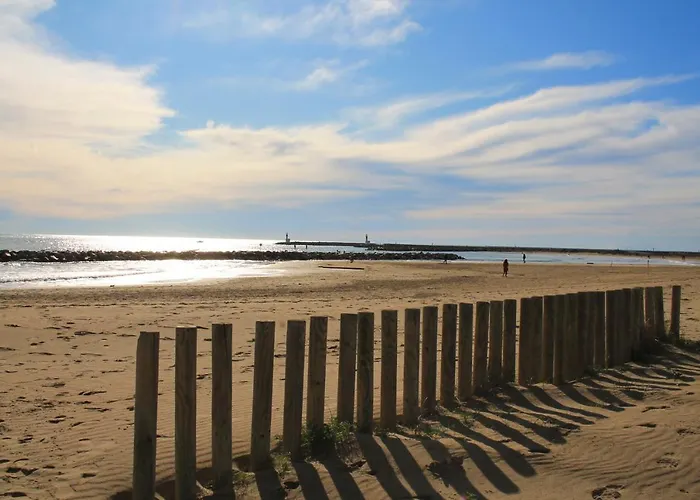 South-of-france T2 Neuf De Gamme, Climatise, Parking Gratuit, 2eme Ligne, Balcon 2 Carnon-Plage