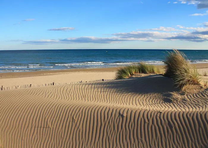 South-of-france T2 Neuf De Gamme, Climatise, Parking Gratuit, 2eme Ligne, Balcon 2 * Carnon-Plage
